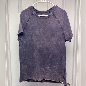 Urban Outfitters Washed Purple Short Sleeve Top | Size M